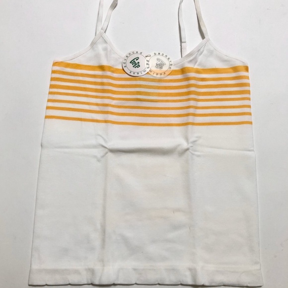 NWT 4pc Grip Cami Tank Top Lot L/XL Striped Nylon Spandex Red Yellow Black Orang - Picture 5 of 8